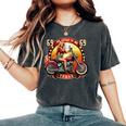 Vintage Texas Pin-Up Girl Biker American Dream Ride Women's Oversized Comfort T-Shirt Pepper