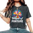 Wheel Of Fortune Clothes Fathers Day Wheel Of Fortune Dad Women's Oversized Comfort T-Shirt Pepper