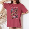 Animals Of The World Owls Of North America Owl Lover Women's Oversized Comfort T-Shirt Crimson