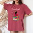 Black Girl Graduation Senior Class Of 2024 Graduate Women Women's Oversized Comfort T-Shirt Crimson