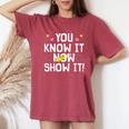 Cool Teacher Testing For Test Day Math Science Women's Oversized Comfort T-Shirt Crimson