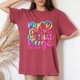Dance Mom My Heart Is On That Stage Cheer Mother's Day Women's Oversized Comfort T-Shirt Crimson