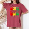 Junenth 1865 African Boy Girl Kid Women's Oversized Comfort T-Shirt Crimson