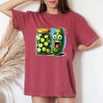 Pickle Surprise Women Women's Oversized Comfort T-Shirt Crimson