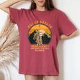 Sloth Hiker Joke Out Of Breath Hiking Society Retro Women's Oversized Comfort T-Shirt Crimson