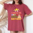 It's Cinco De My-O Birthday Born On Mexican Party Boys Girls Women's Oversized Comfort T-Shirt Crimson
