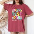 It’S Test Day Rock The School Test Day Teacher Apparel Women's Oversized Comfort T-Shirt Crimson