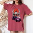 Jdm Skyline R33 Car Tuning Japan Shinto Shrine Drift Women's Oversized Comfort T-Shirt Crimson