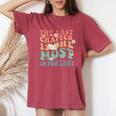 The Last Chapter Is The Most Important Hospice Nurse Women's Oversized Comfort T-Shirt Crimson