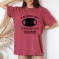 If Lifting Was Easy It Would Be Called Your Mom Women's Oversized Comfort T-Shirt Crimson