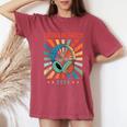 Locura De Marzo 2024 Music Lover Trending Quote Mens Women's Oversized Comfort T-Shirt Crimson
