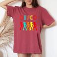 I Love Disco Retro Vintage Dancing Party 70S 80S Disco Guys Women's Oversized Comfort T-Shirt Crimson