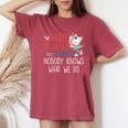 Mds Nurse Nobody Knows What We Do Women's Oversized Comfort T-Shirt Crimson