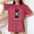 Melanin Rodeo Queen African American Black Cowgirl Western Women's Oversized Comfort T-Shirt Crimson