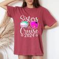 Sisters Cruise 2024 Sister Cruising Vacation Trip Women's Oversized Comfort T-Shirt Crimson