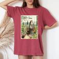 St Clare Of Assisi Italian Catholic Saint Light Women's Oversized Comfort T-Shirt Crimson