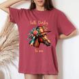 Talk Derby To Me Horse Racing Lover Derby Day Women's Oversized Comfort T-Shirt Crimson
