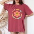 Teacher For It's A Good Day To Have A Good Day Women's Oversized Comfort T-Shirt Crimson