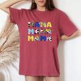 Toy Story Mama Boy Mom Mother's Day For Women Women's Oversized Comfort T-Shirt Crimson