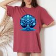 Tree Of Life Viking Celtic Tree Of Life Women's Oversized Comfort T-Shirt Crimson