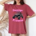 Utv 4 Wheeler Sxs Off Road Utv Passenger Princess Women's Oversized Comfort T-Shirt Crimson