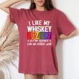 I Like My Whiskey Straight Friends Lgbtq Gay Pride Proud Women's Oversized Comfort T-Shirt Crimson