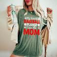 My Favorite Baseball Player Calls Me Mom Women's Oversized Comfort T-Shirt Moss