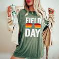 Field Day Colors Quote Sunglasses Boys And Girls Women's Oversized Comfort T-Shirt Moss