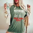 Retirement For Retired Retirement Women's Oversized Comfort T-Shirt Moss