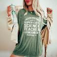 Science Teacher School Women's Oversized Comfort T-Shirt Moss