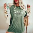 Grammy Like A Grandma Only Cooler Heart Mother's Day Grammy Women's Oversized Comfort T-Shirt Moss