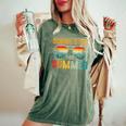 Last Day Of School Retro Schools Out For Summer Teacher Boys Women's Oversized Comfort T-Shirt Moss
