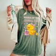 Mama Of The Birthday Duck Christmas Anime Party Outfit Women's Oversized Comfort T-Shirt Moss