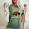 Monster Truck Grandma Monster Truck Are My Jam Truck Lovers Women's Oversized Comfort T-Shirt Moss