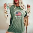 Nurses For Trump 2024 Women's Oversized Comfort T-Shirt Moss