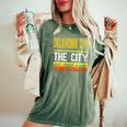 Oklahoma City The City Of Dreams Oklahoma Souvenir Women's Oversized Comfort T-Shirt Moss