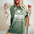 Proud Mom Of A 2024 Graduate Graduation Family 2024 Women's Oversized Comfort T-Shirt Moss