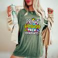 Proud Superhero Of A 2024 Boys Girls Pre-K Crew Graduation Women's Oversized Comfort T-Shirt Moss