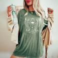 Skeleton Fairy Grunge Y2k Aesthetic Butterfly Gothic Women's Oversized Comfort T-Shirt Moss