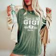 Soon To Be Gigi 2024 Loading Pregnancy Announcement Women's Oversized Comfort T-Shirt Moss
