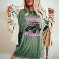 Utv 4 Wheeler Sxs Off Road Utv Passenger Princess Women's Oversized Comfort T-Shirt Moss