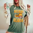 Weirdo With A Beardo Bearded Dragon Beardie Women's Oversized Comfort T-Shirt Moss