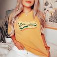 45Th Birthday Original Vintage Born In 1979 Women's Oversized Comfort T-Shirt Mustard