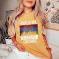 This Is My Armenian Costume For Vintage Armenian Women's Oversized Comfort T-Shirt Mustard