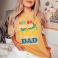 Autism Dad Doesn't Come With A Manual Autism Awareness Women's Oversized Comfort T-Shirt Mustard