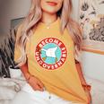 Become Ungovernable Goose Meme For Woman Women's Oversized Comfort T-Shirt Mustard