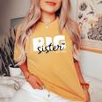 Becoming A Big Sister Soon To Be A Big Sister Women's Oversized Comfort T-Shirt Mustard