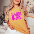 Best Bucking Mom Ever Hunting T Women's Oversized Comfort T-Shirt Mustard