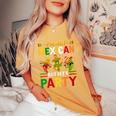 Cinco De Mayo I'm Not Mexican But Let Us Party Women's Oversized Comfort T-Shirt Mustard