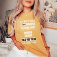 If At First You Don't Succeed Chicken Chaser Women's Oversized Comfort T-Shirt Mustard